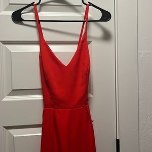 GB- Gianni Bini Red Jumpsuit